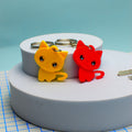 Nine Lives Cat Keychain