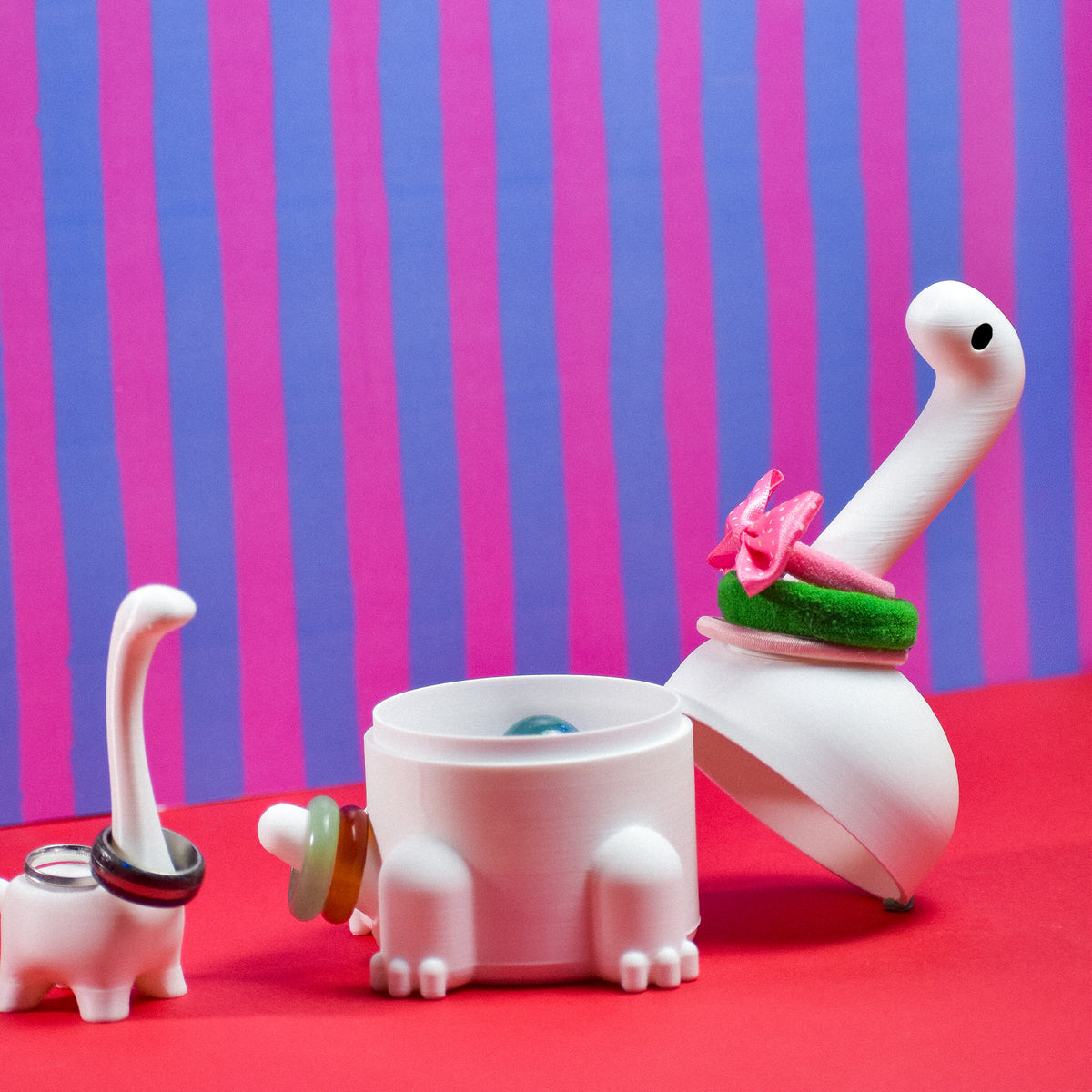Dino Scrunchie Holder