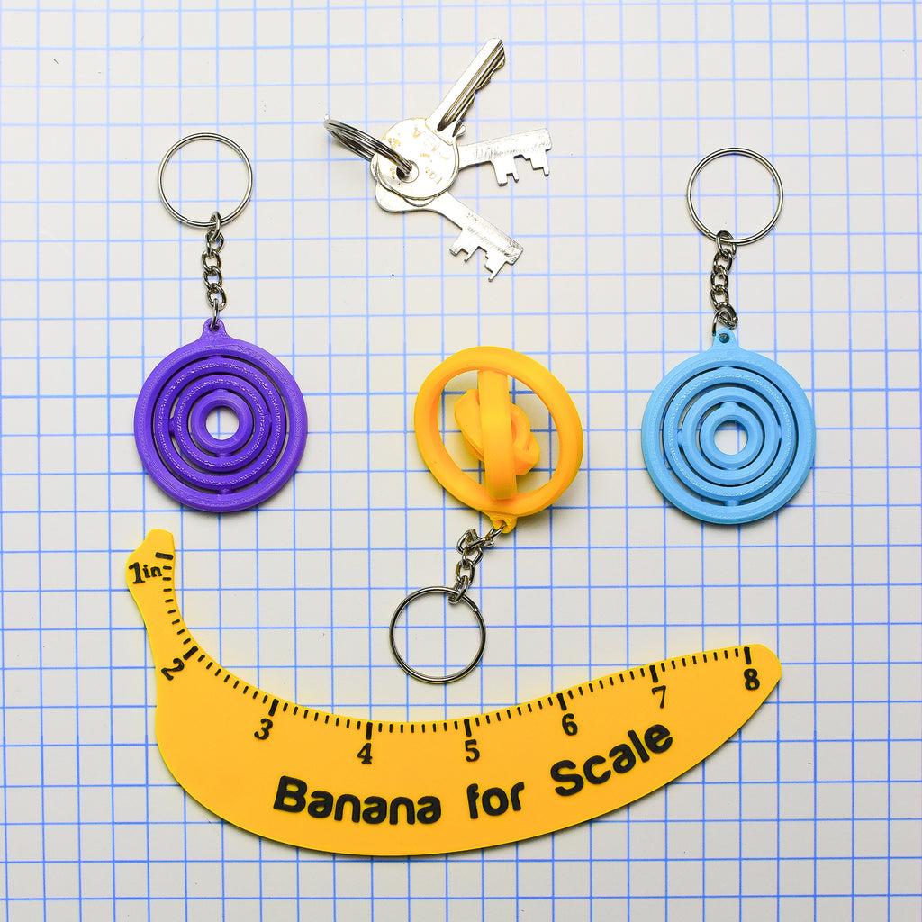 Gyroscope Keychain