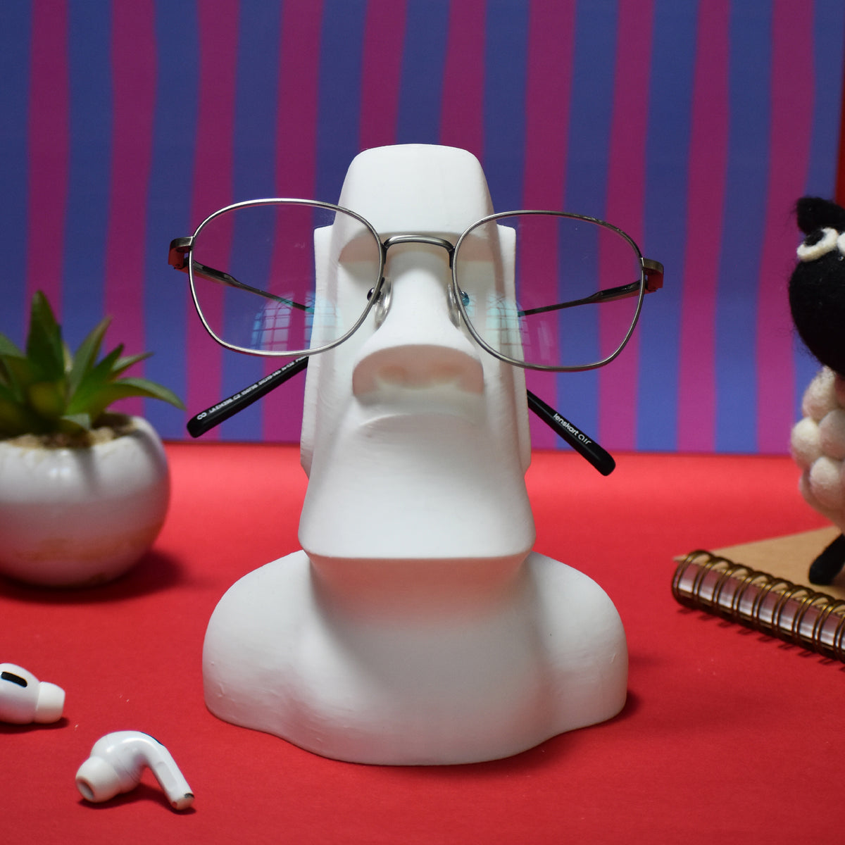 Moai Glasses Holder