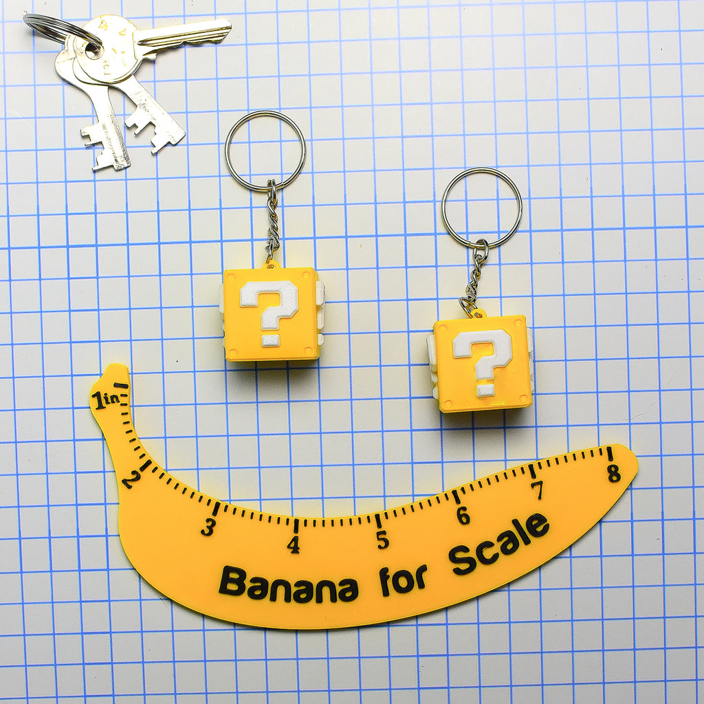 Question Block Keychain