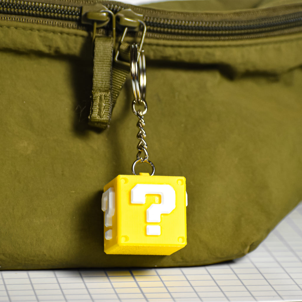 Question Block Keychain