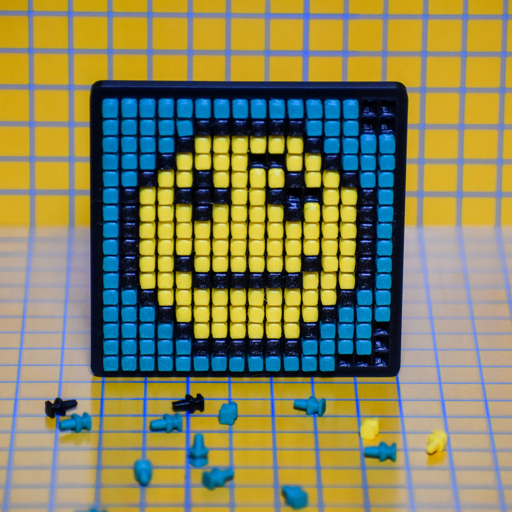 Smiley Pixel Puzzle