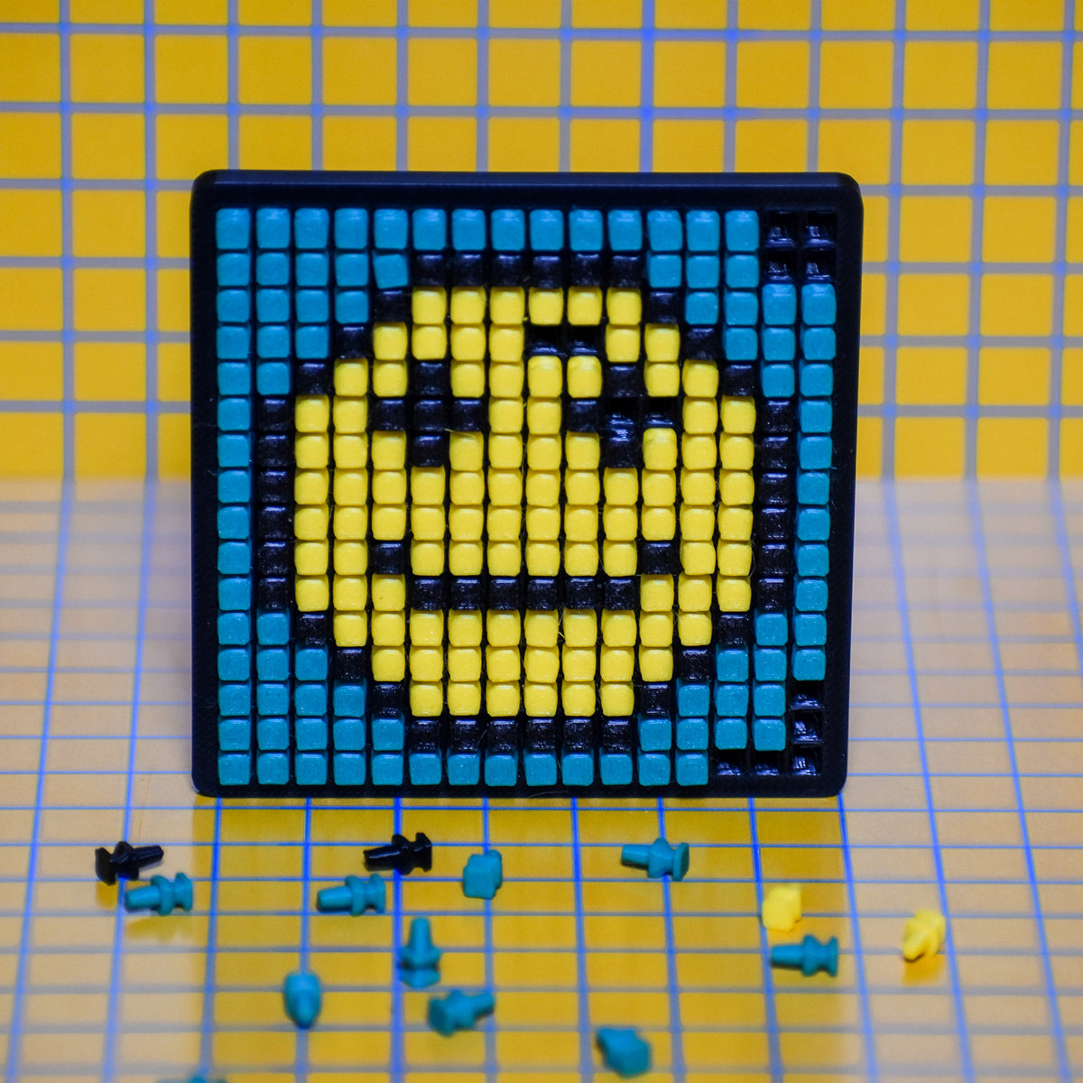 Smiley Pixel Puzzle