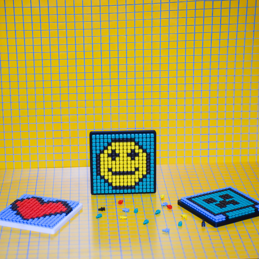 Smiley Pixel Puzzle