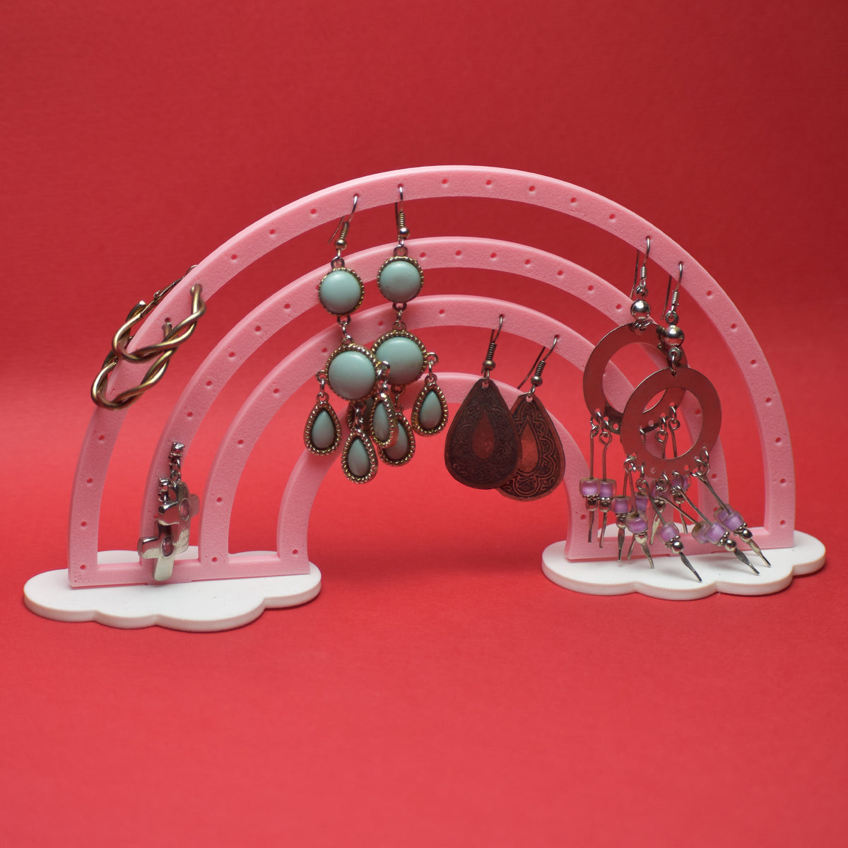 Rainbow Earring Holder