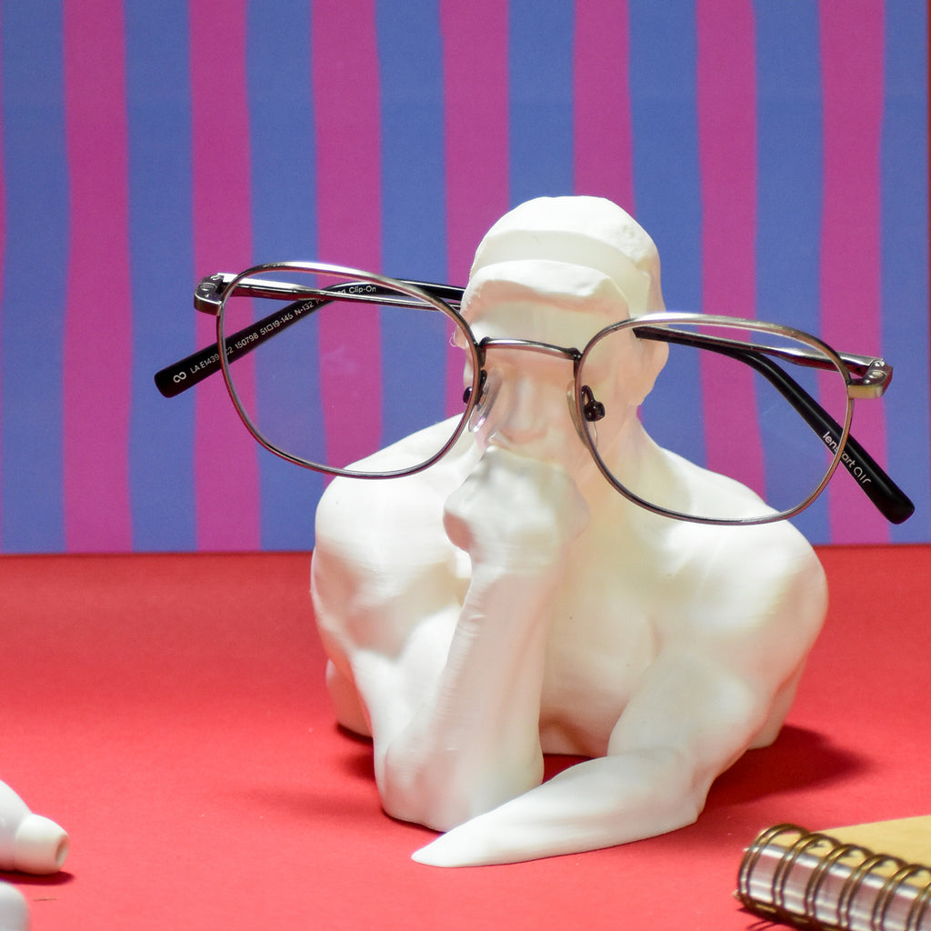 The Thinker Glasses Holder
